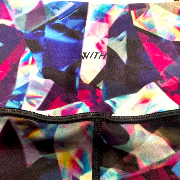 EUC Peloton Jewels in Space High Waisted Reversible Leggings - large - Picture 6 of 14